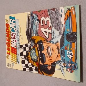 1990 Vortex Legends of NASCAR Richard Petty Comic Book